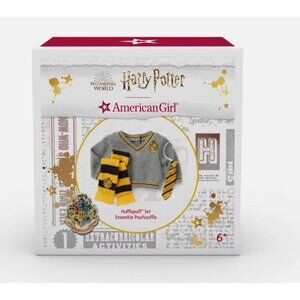 NIB American Girl Harry Potter Hufflepuff Set for 18-inch Doll Sealed NRFB